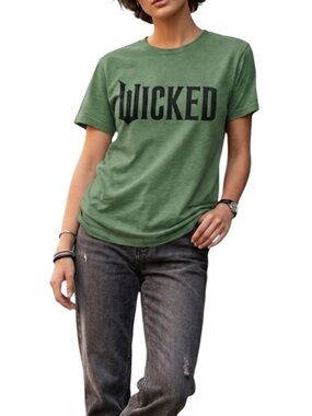 Universal Green Wicked Short Sleeve Tee Color Change Fabric Size: Small